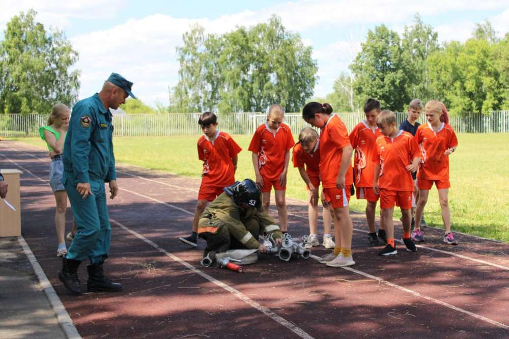 Учащиеся Архангельской школы приняли участие в &amp;quot;Школе безопасности&amp;quot;.