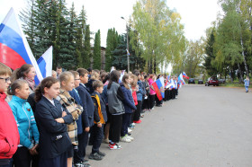 Митинг-концерт, посвященный Дню воссоединения Донбасса и Новороссии с Россией.