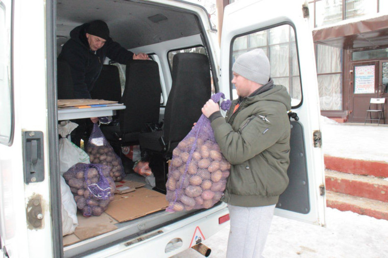 Участие в акции «Самоварочка» по сбору овощей и фруктов.
