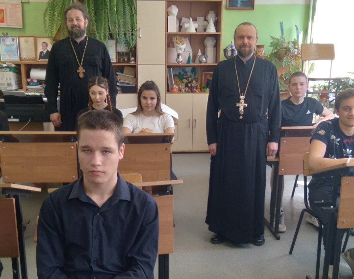 Встреча с представителем русской православной церкви.